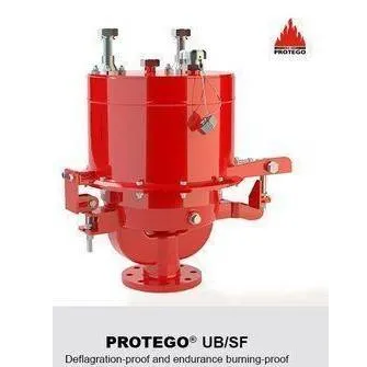 PVV with Endurance Burn Proof Flame Arrester for Biogas