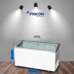 Conservadores Inclinados de Baixa Temperatura com Vidro Curvo (HCEBi)