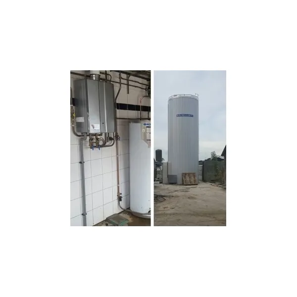 Rinnai condenserende doorstroomtoestellen voor melkvee