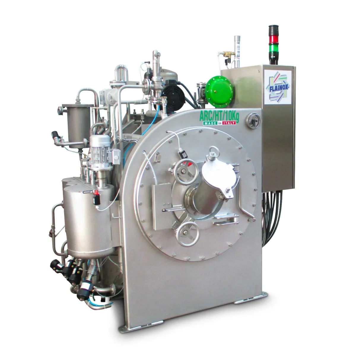 Open pocket rotary machine at high temperature for dyeing, washing and centrifuge of garments, hosiery and seamless mod. ARC/HT