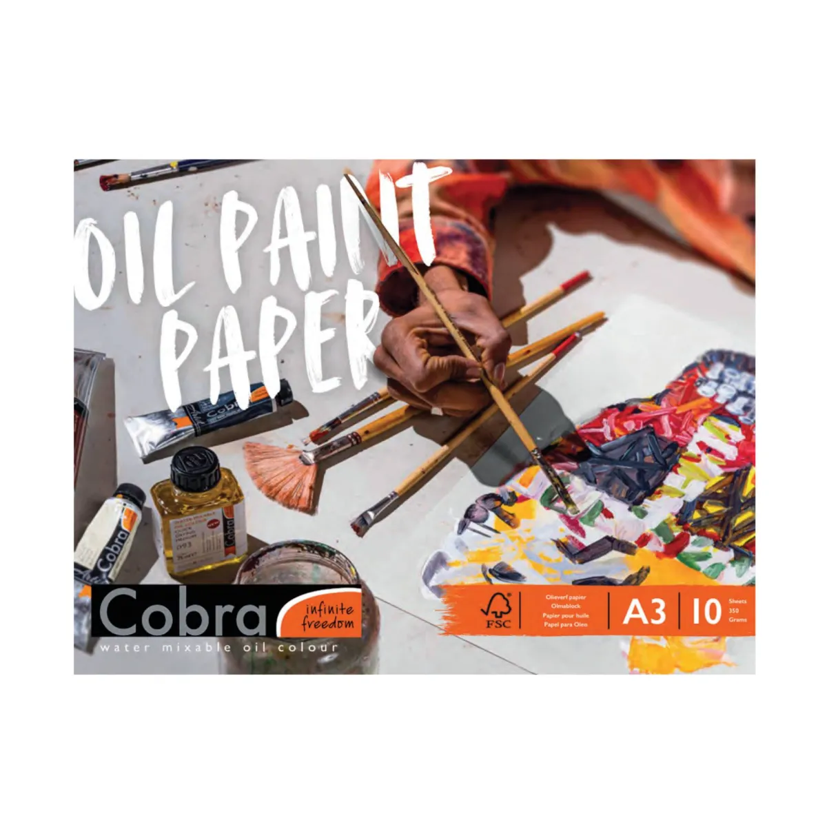 Cobra Water Mixable Oil Paper Pads