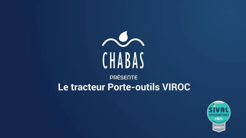 CHABAS SAS - le tracteur porte-outils VIROC