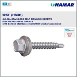HAMAR® All-stainless self-drilling screws