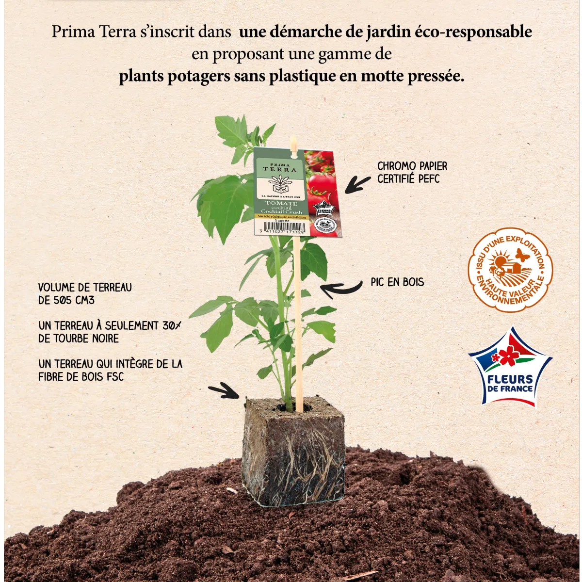 PRIMA TERRA® LA NATURE A L’ÉTAT PUR