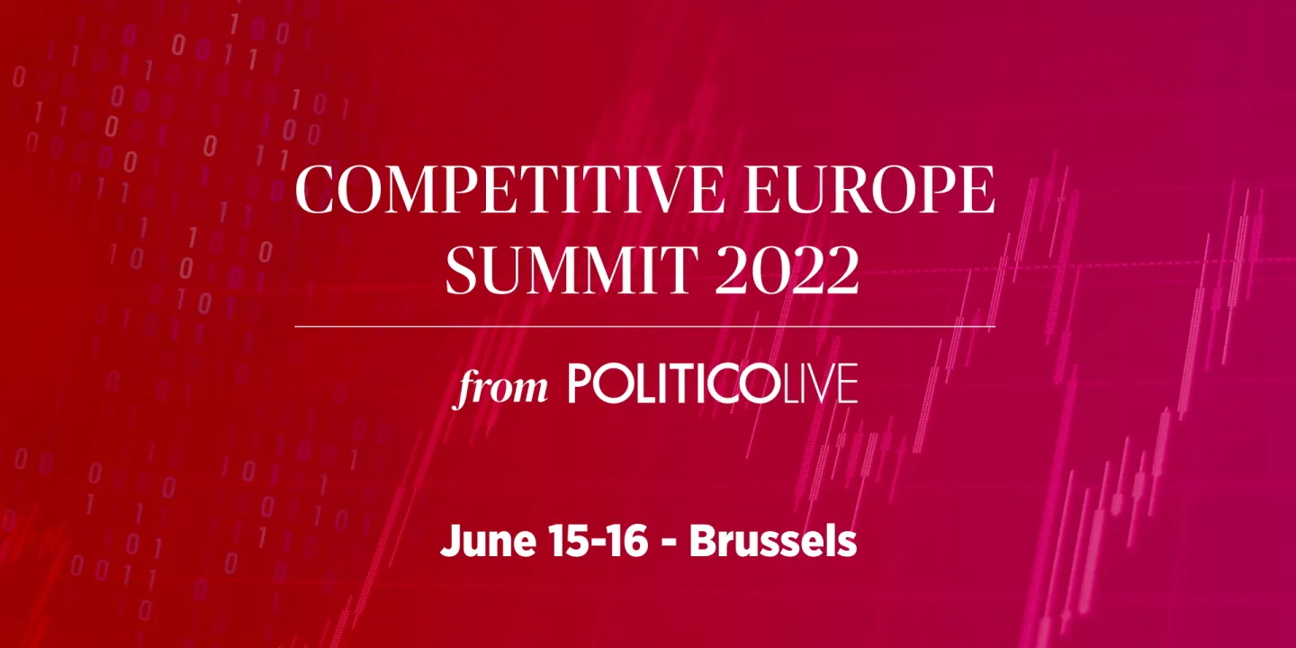 POLITICO Live's Competitive Europe Summit
