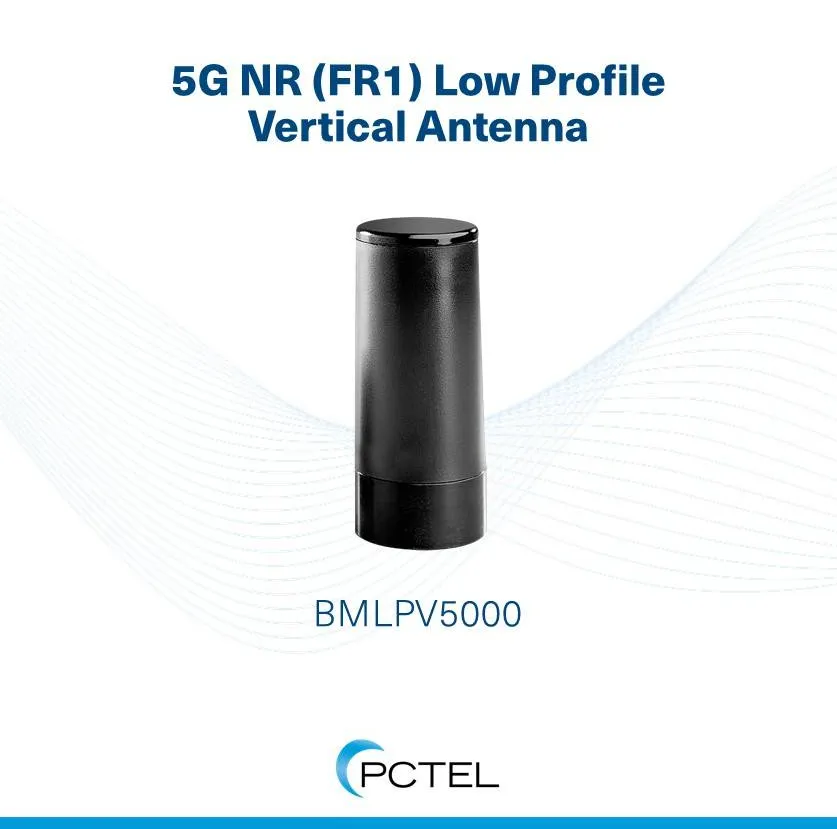 5G NR (FR1) Low Profile Vertical Antenna