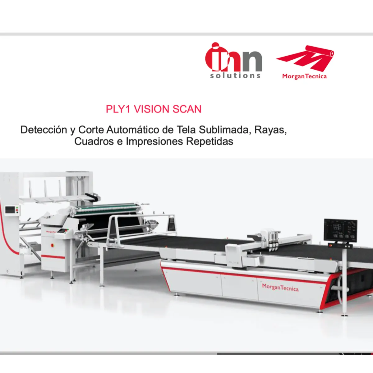 PLY 1 Cortadora Unicapa prendas, encajes, sublimacion