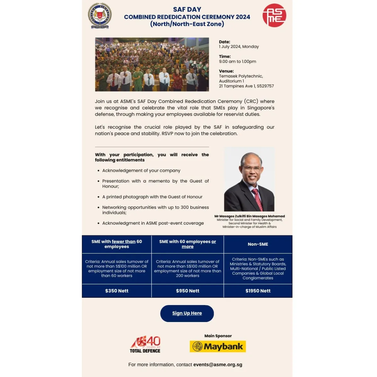 ASME SAF DAY - Combined Rededication Ceremony 2024 (North/North-East Zone)