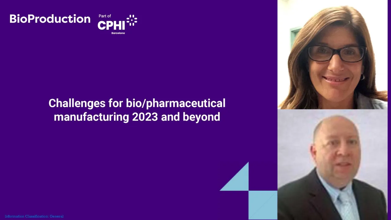 Challenges for Bio/Pharmaceutical Manufacturing 2023 and Beyond