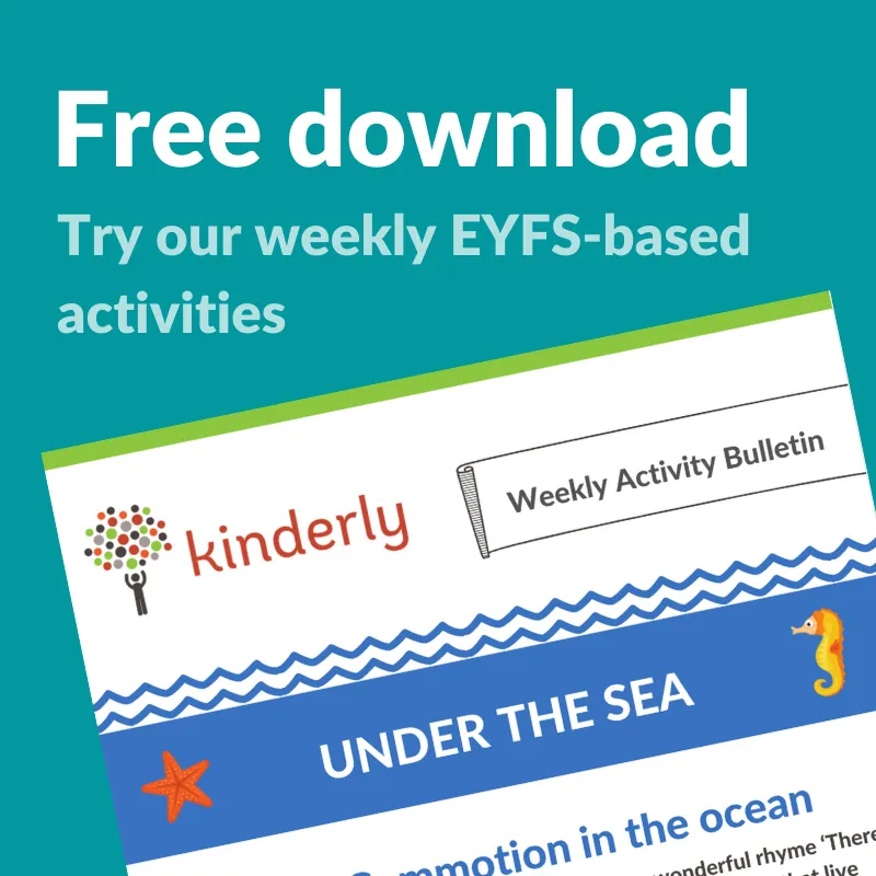Free topic-based activities for early years settings
