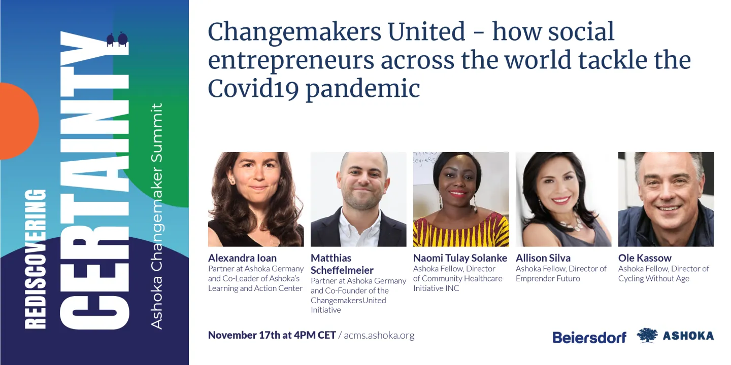 Changemakers United - how social entrepreneurs across the world tackle the Covid19 pandemic