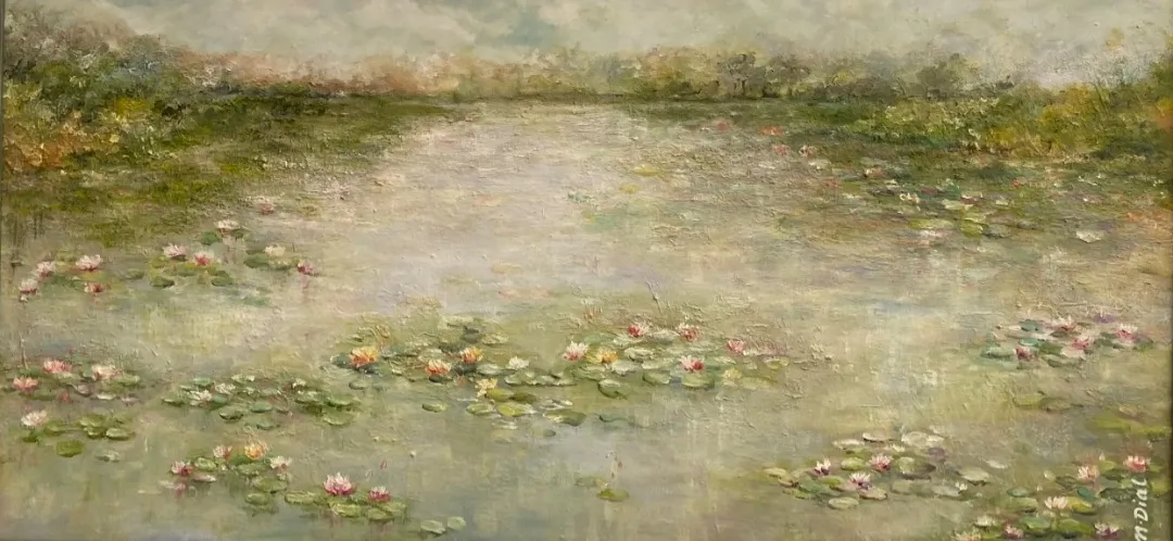 Peace by the lake by Nisha Diyal