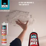 BISON POLY MAX® CRYSTAL EXPRESS Low VOC Transparent Construction Adhesive & Sealant