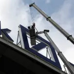 Dachwerbeanlage Deutsche Bank Park