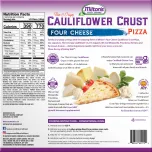 Four Cheese Cauliflower Crust Pizza