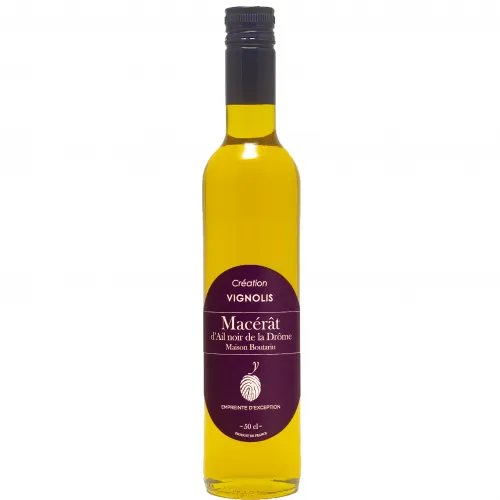 MACERAT OIL OF BLACK GARLIC FROM DROME