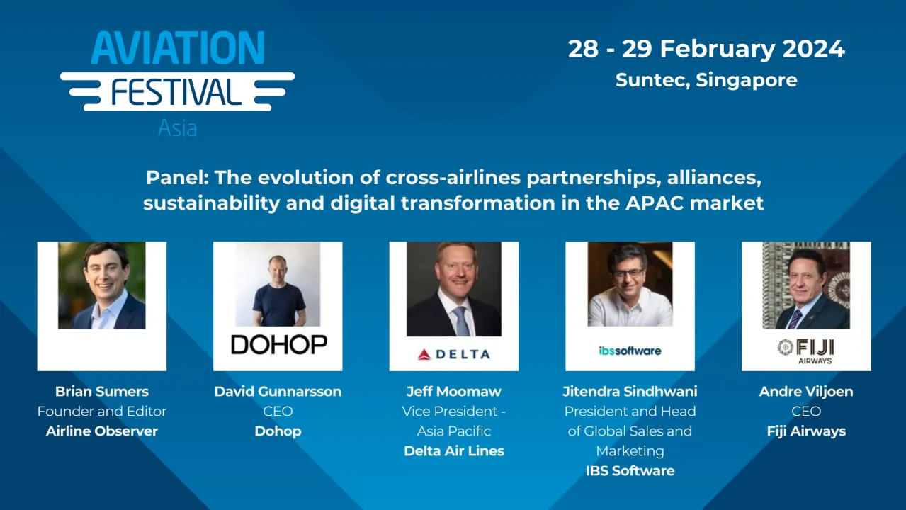 Panel: The evolution of cross-airlines partnerships, alliances, sustainability and digital transformation in the APAC market
