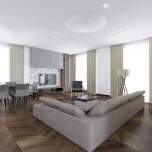 ETHERMA° LAVA® ARCUS rond infraroodpaneel voor aan de wand en plafond