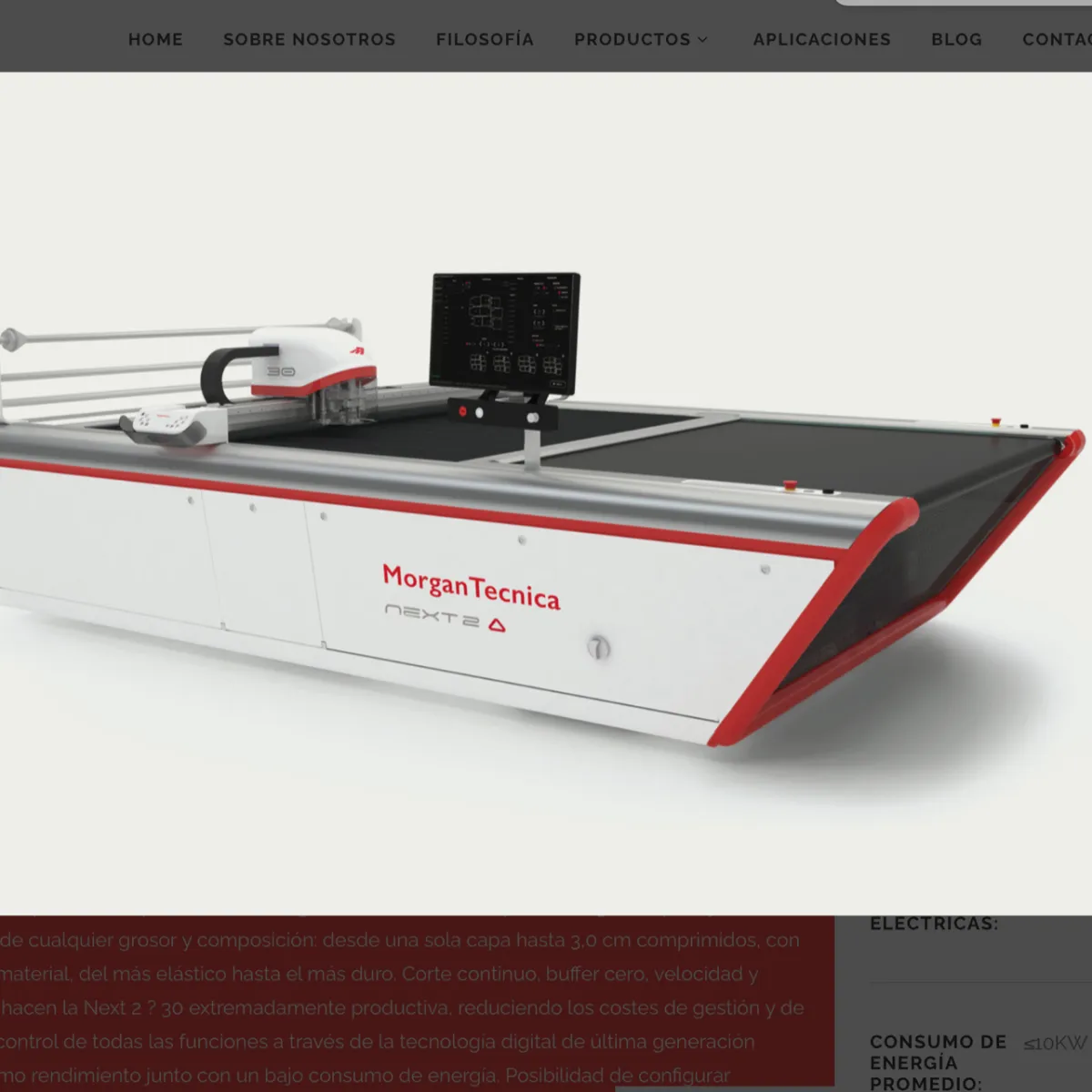 Cortadora Automatica Morgan Next2 30 Delta