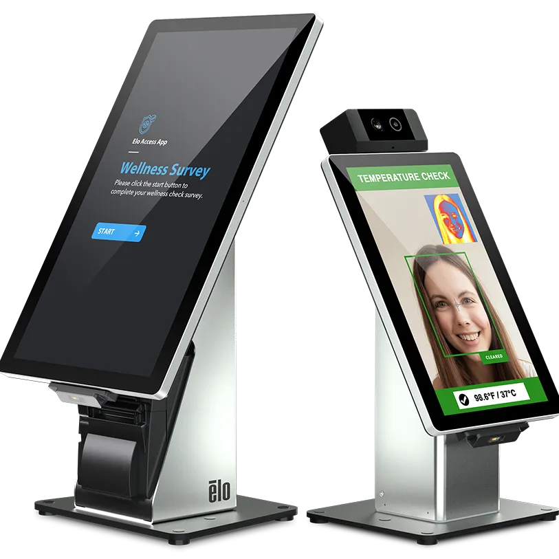 Kiosque de vente et de contrôle d'accès Wellness-Check