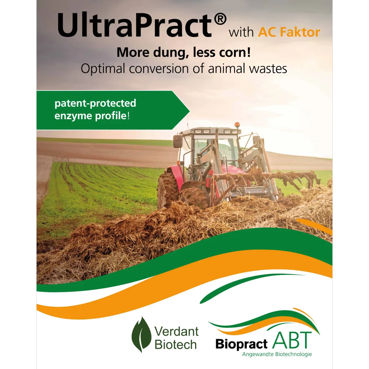 UltraPract®: More dung, less corn - for increased shares of animal wastes