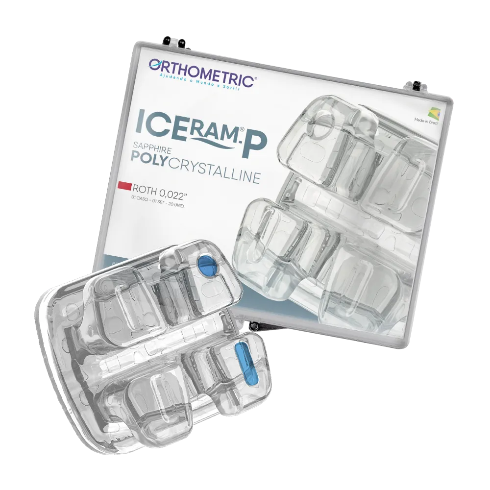 Ceramic Bracket - Iceram-P (Roth and MBT)