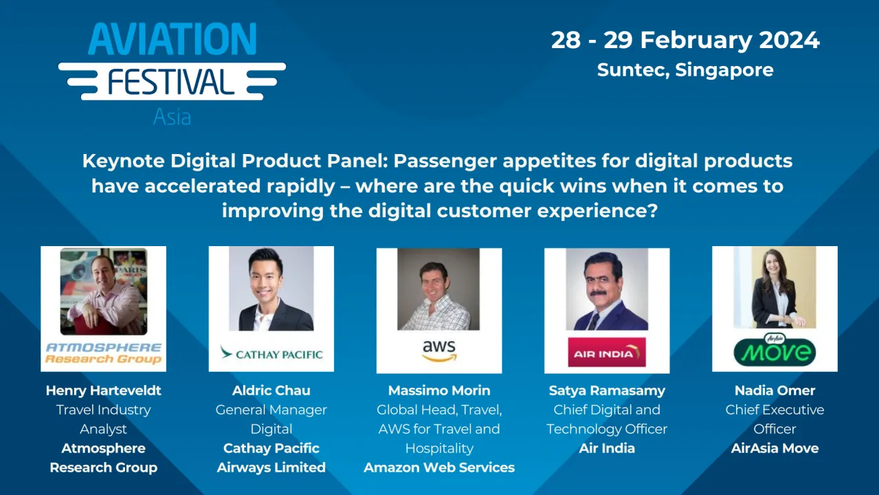 Keynote Digital Product panel: Passenger appetites for digital products have accelerated rapidly – where are the quick wins when it comes to improving the digital customer experience?