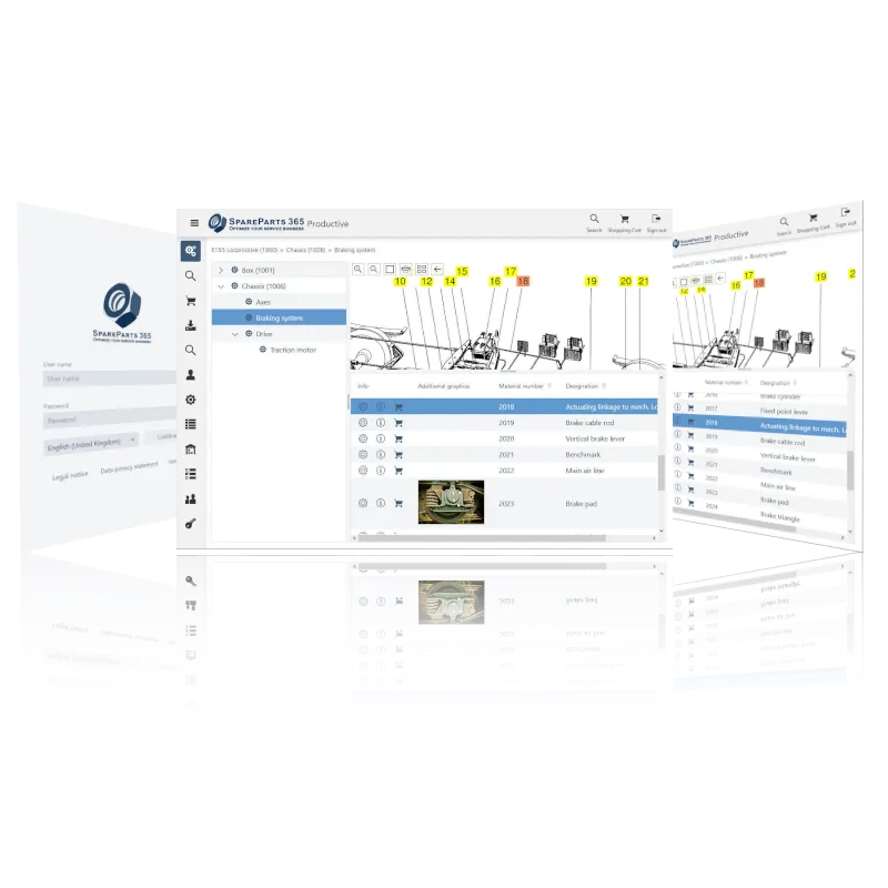 Beratung und Services zu SpareParts 365 - Ersatzteilkatalog