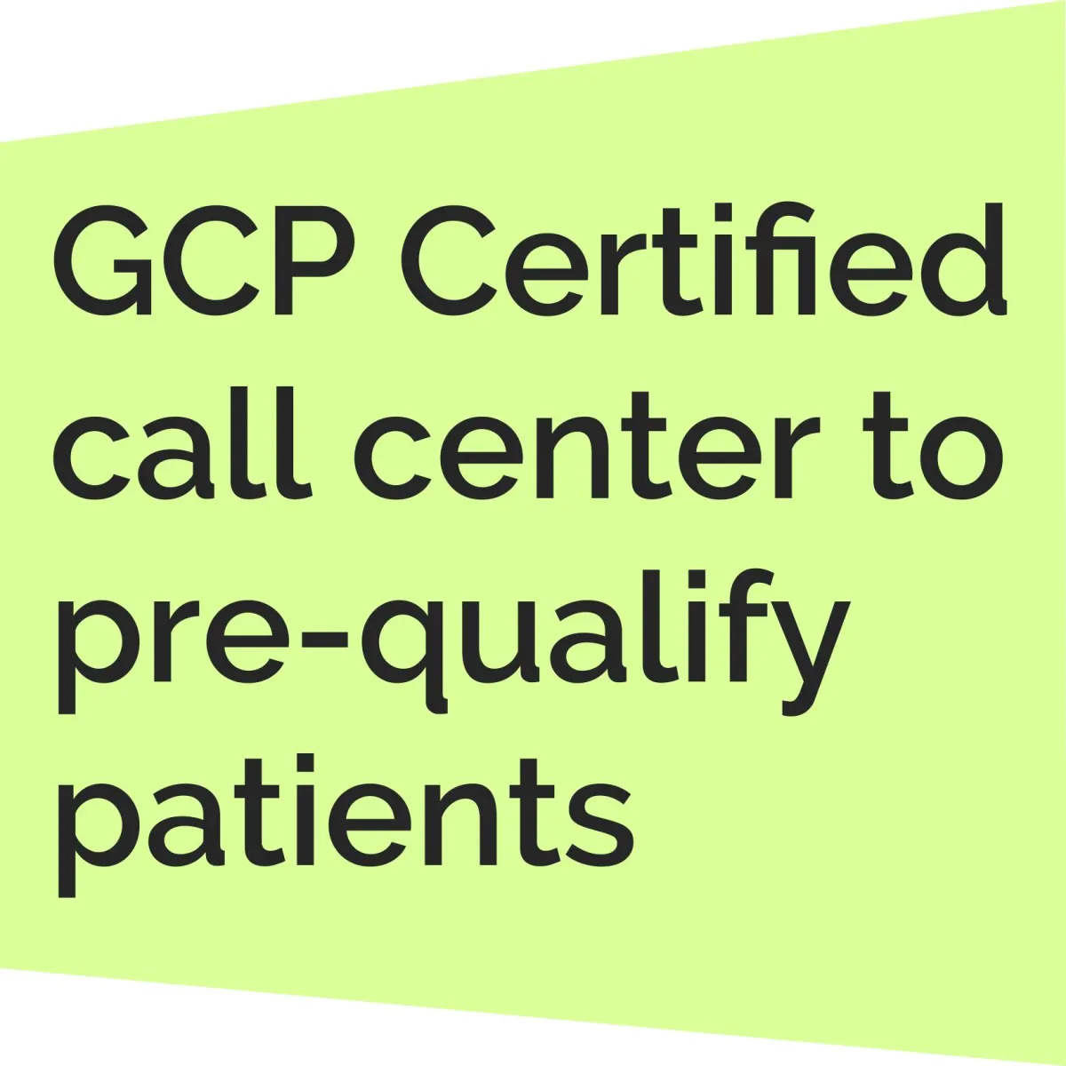 Patient Communication Call Center