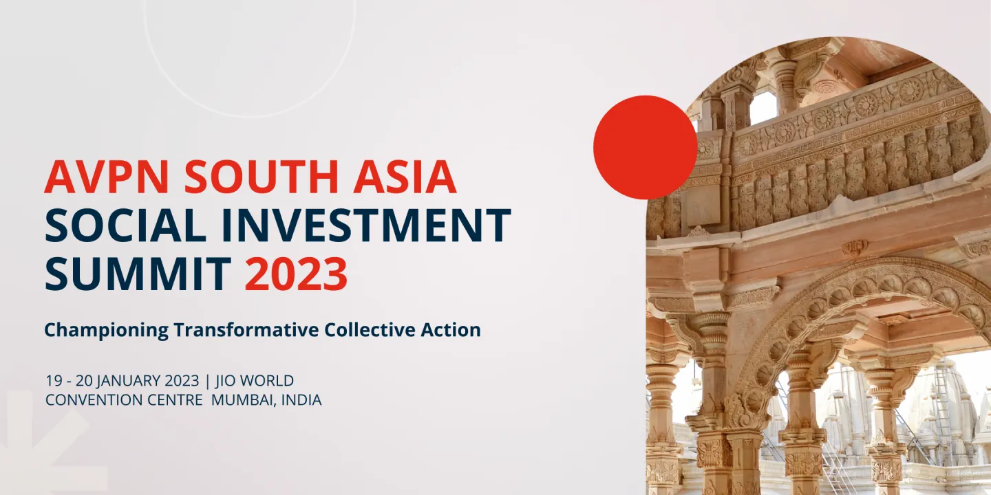 AVPN South Asia Social Investment Summit 2023
