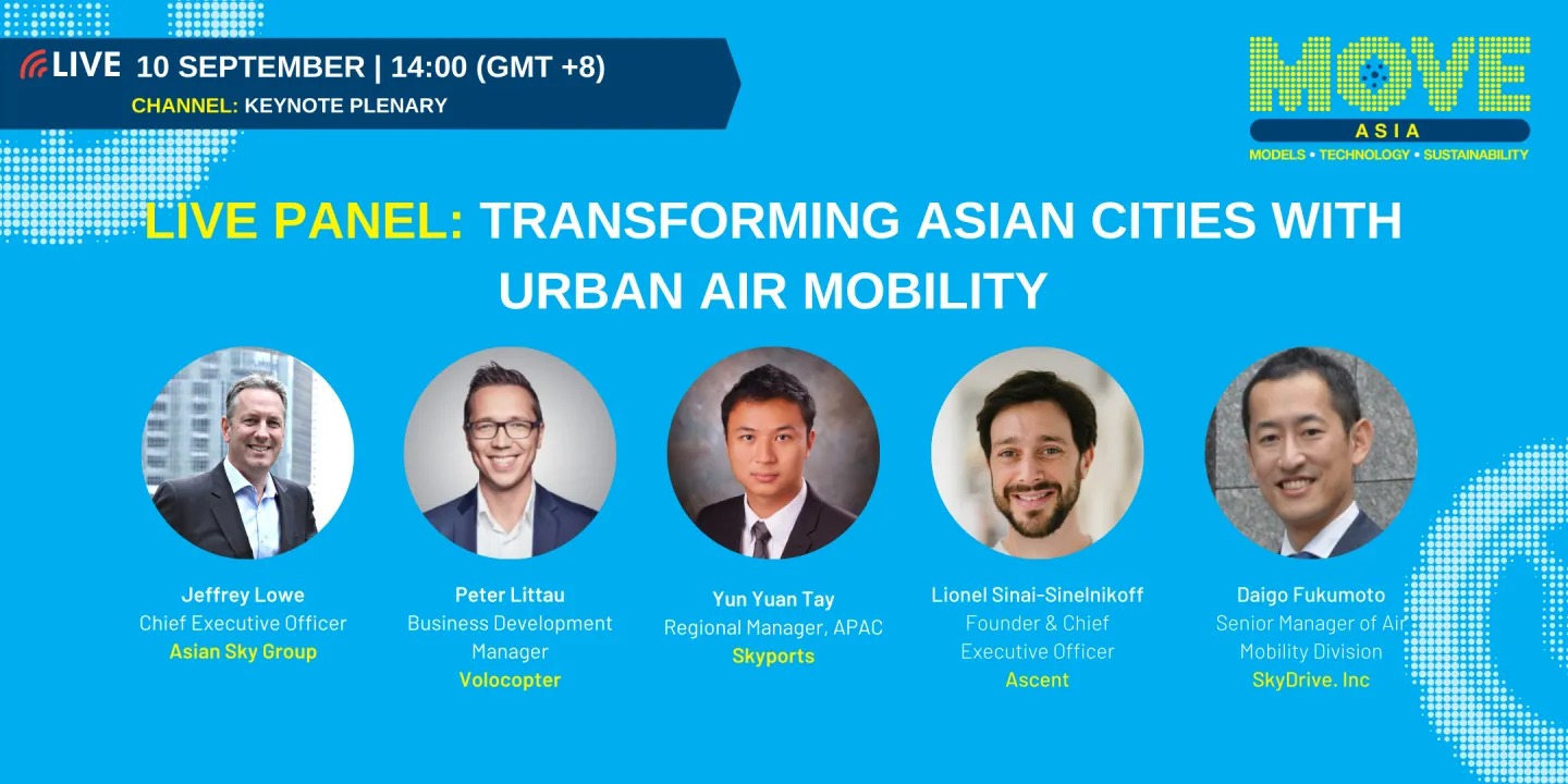 Transforming Asian cities with urban air mobility