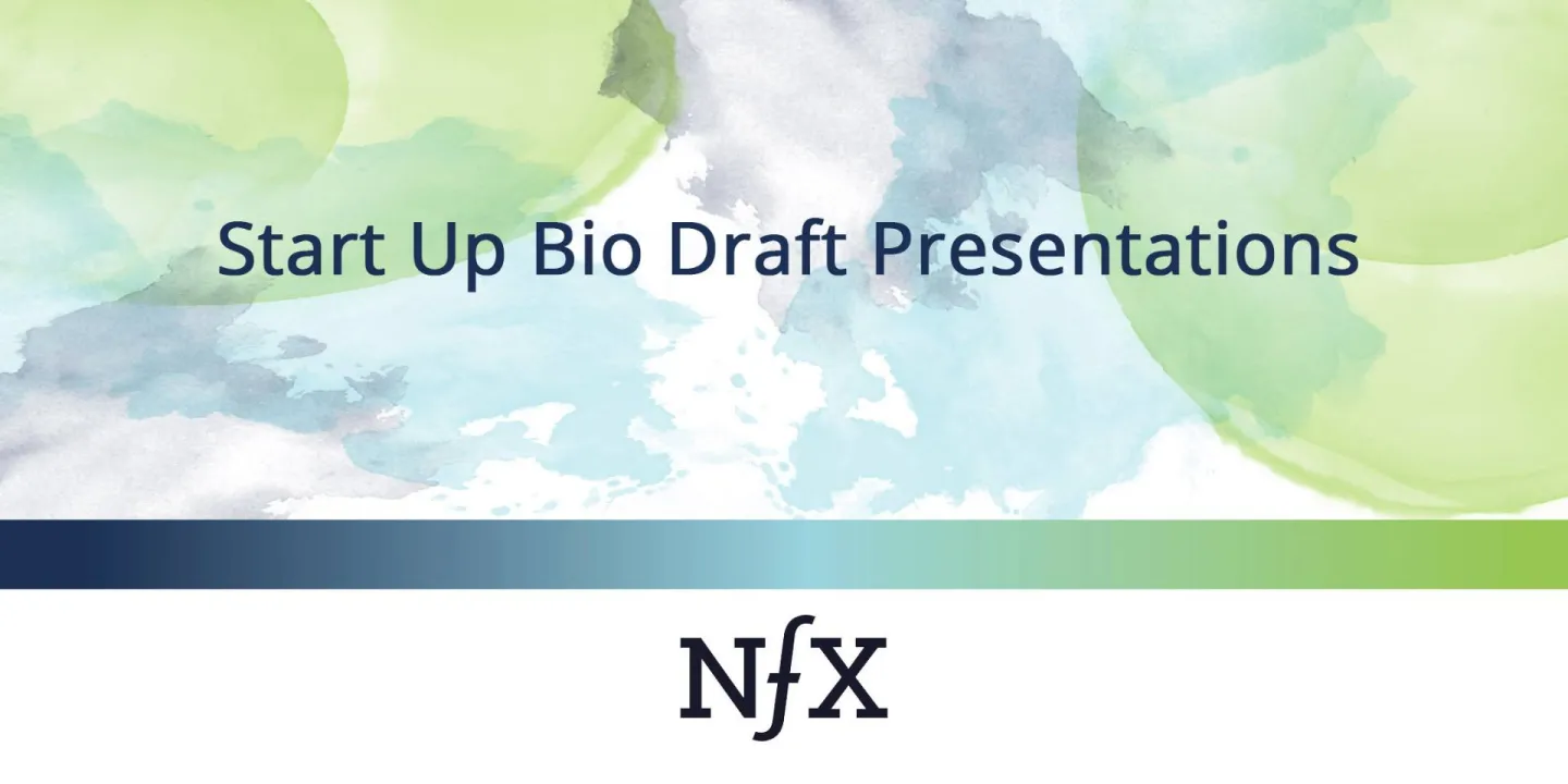 Start Up Bio Draft Presentations