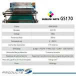 Sublim Arts GS170 Oil calender