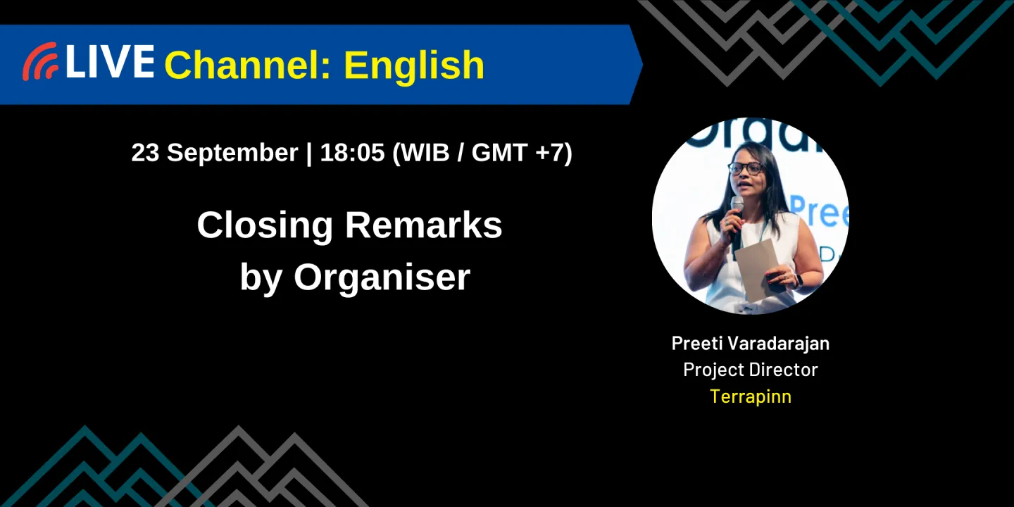 Closing Remarks by Organiser