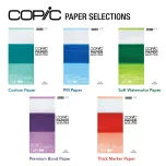 Copic Color Swatch Card & other Paper Products