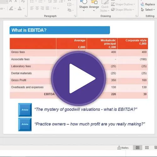 EBITDA - What on earth does that mean and why does it matter?