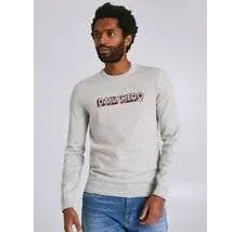 Sweater jersey message flocked DAILY HERO