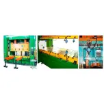 SISTEMA DE TROCA RÁPIDA DE MOLDE COM TRAVA MECÂNICA, PARA INJETORAS E PRENSAS.