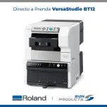 Roland VersaStudio BT-12 - Equipo de impresión directo a prenda