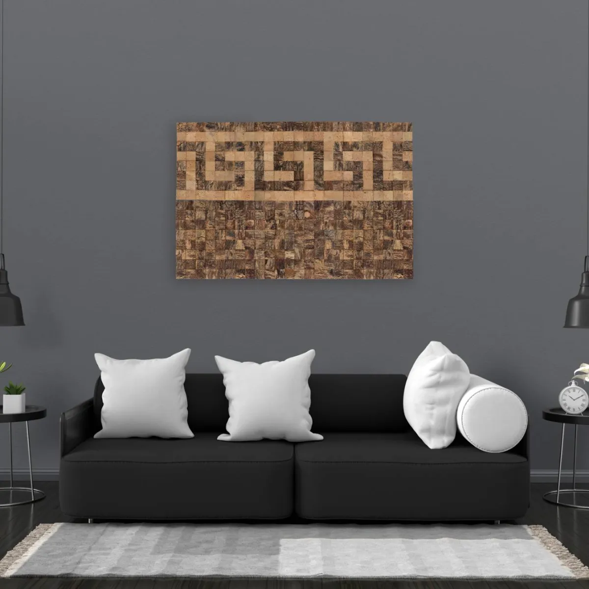 Portuguese Side Walk Board - Cork Wall Art