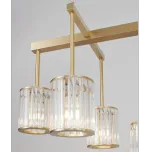 Flute Beam Chandelier