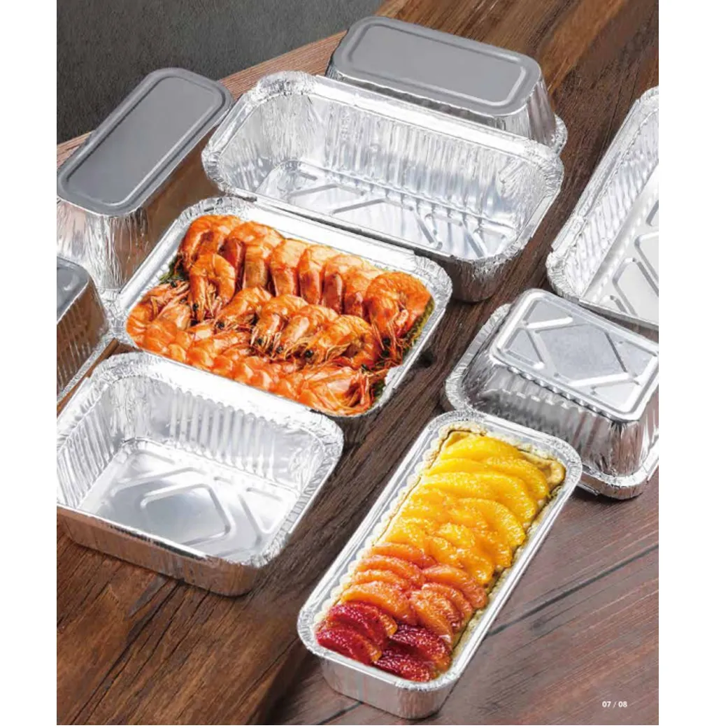 Aluminum foil container