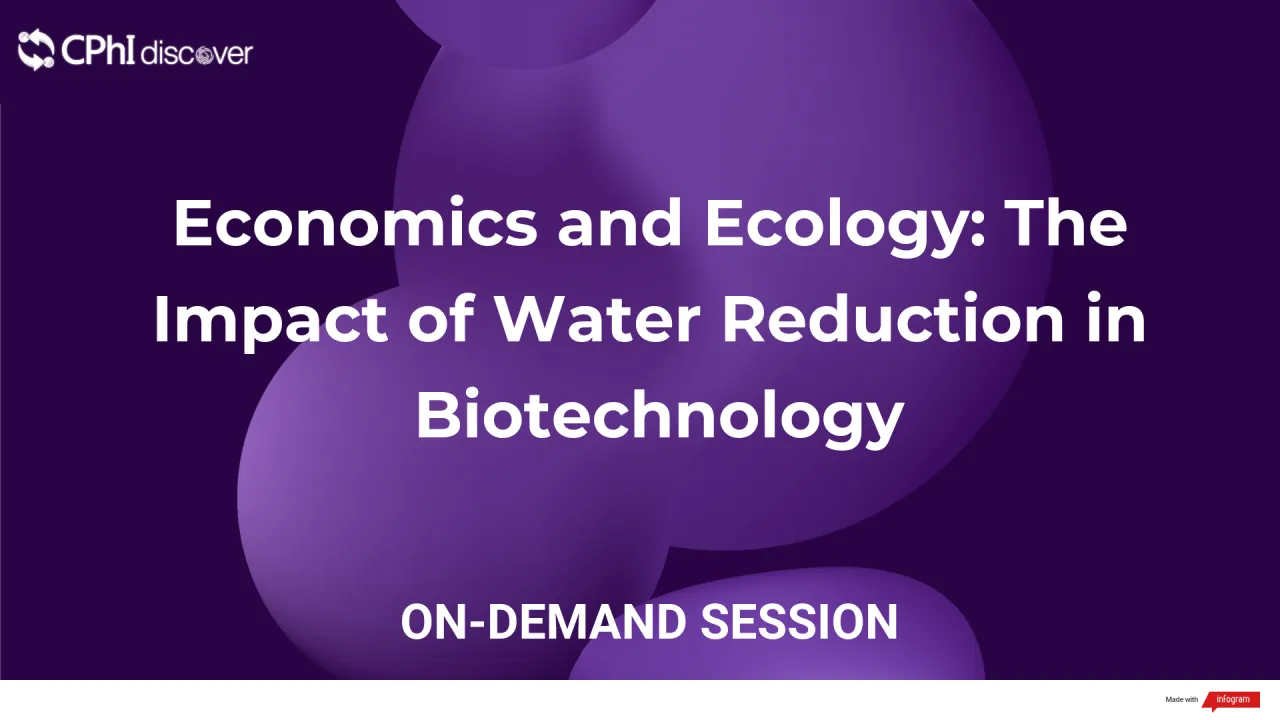 Economics and Ecology: The Impact of Water Reduction in Biotechnology