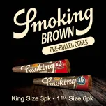 TPE Special ~ Smoking® Brown Pre-Roll Cones