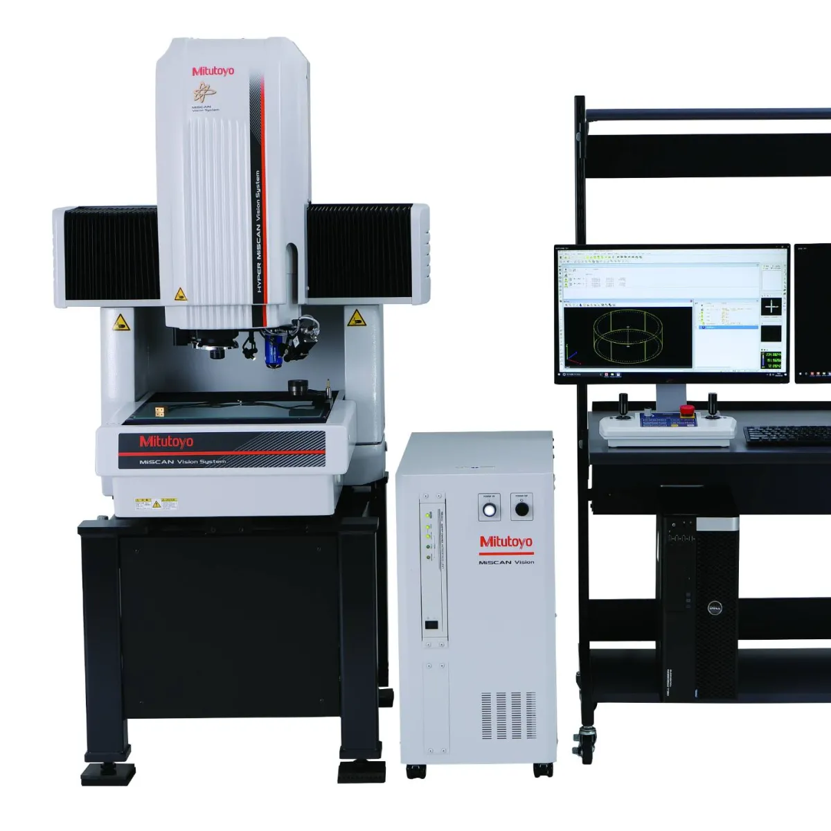 MiSCAN VISION SYSTEM : MACHINE DE MESURE 3D PAR VISION MULTICAPTEURS