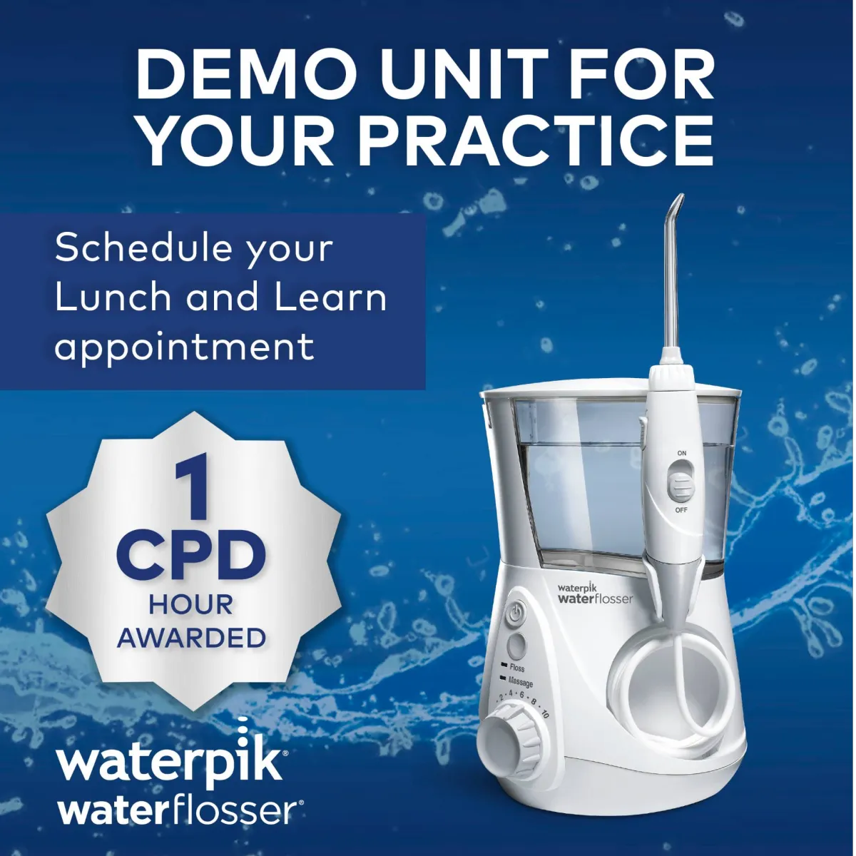 Book Your FREE Waterpik Lunch & Learn