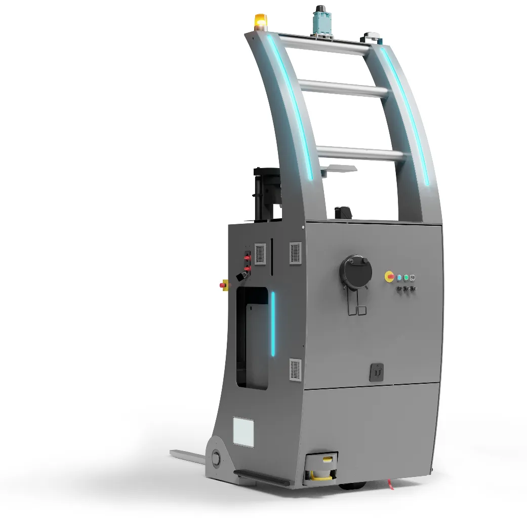Laser Guided Vehicles