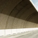 Curved Noise Barrier, Austria