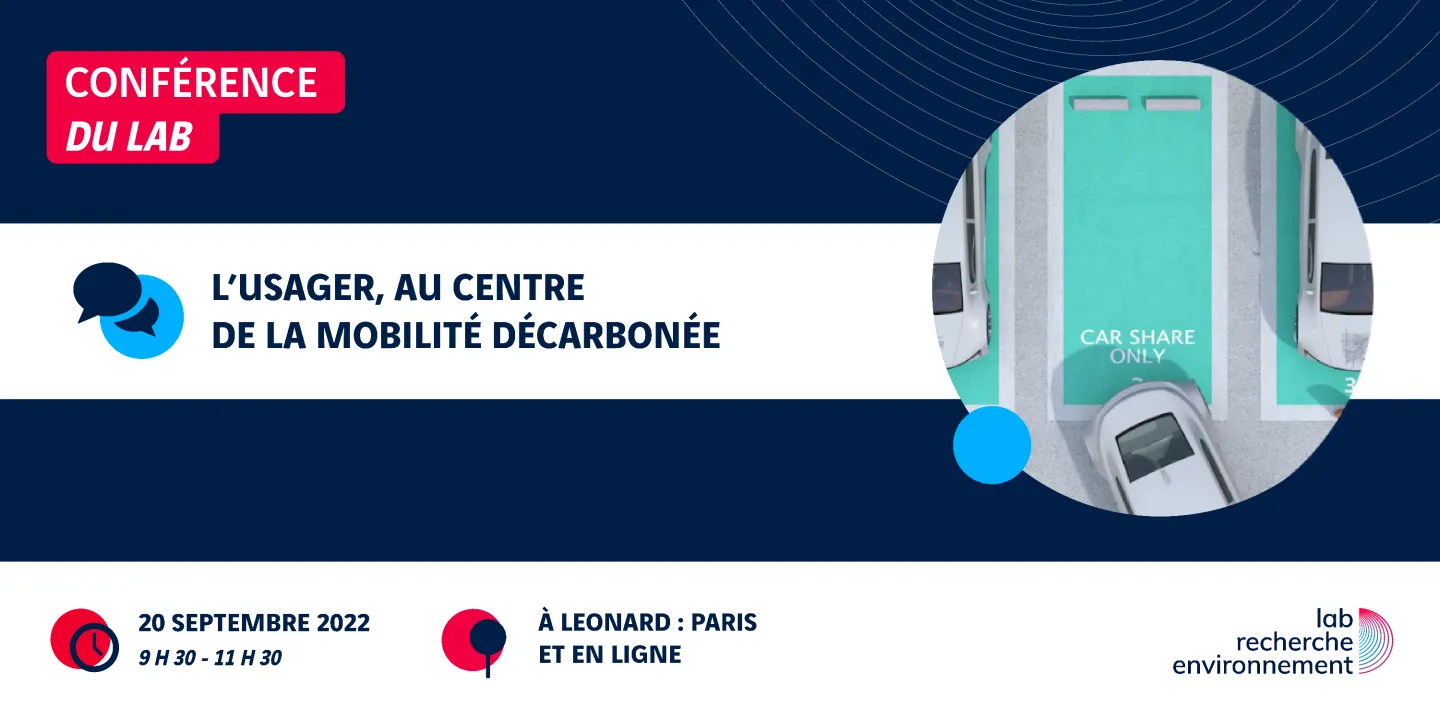 L’usager, au centre de la mobilité décarbonée
