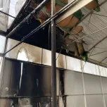 Dégâts incendie sur une structure FILCLAIR 9.00 mètres : Changement intégral